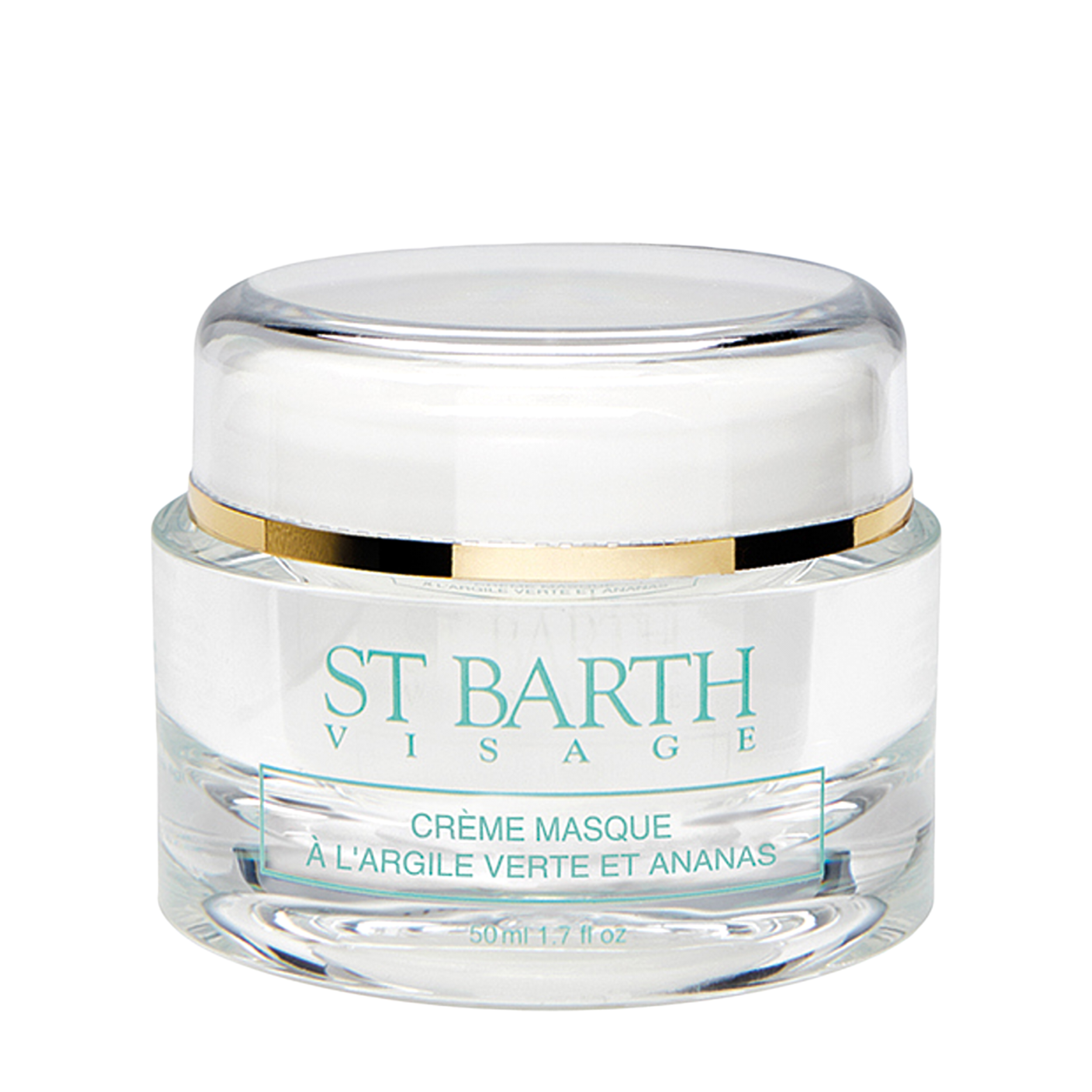 LIGNE ST BARTH LIGNE ST BARTH Матирующая крем-маска для жирной кожи лица Cream Mask with Green Clay & Pineapple 50 мл